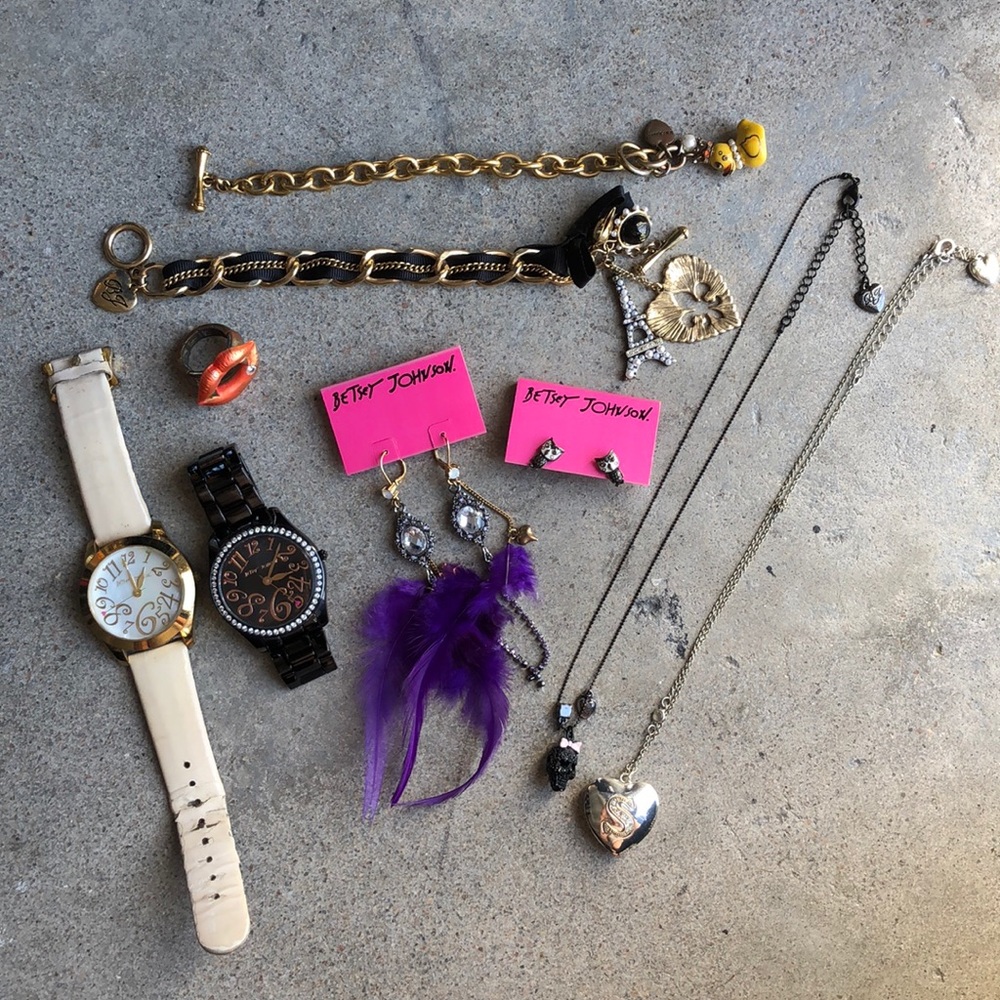 Lot of Betsey Johnson Jewelry